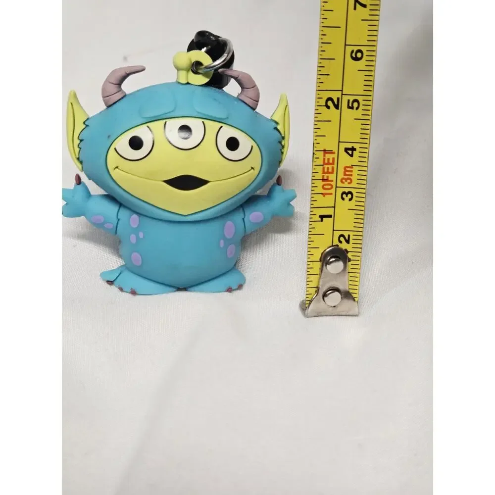 Disney Pixar Alien Remix Figure Bag Clip Monsters Inc Sulley Sully Keychain